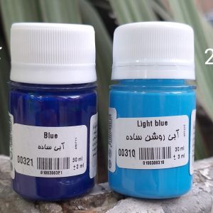 رنگ اکرلیک ساده