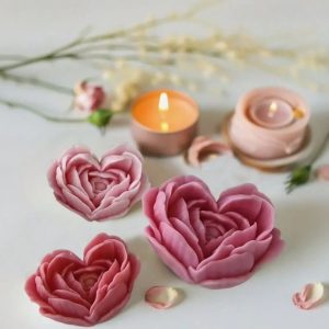 قالب رز قلبی