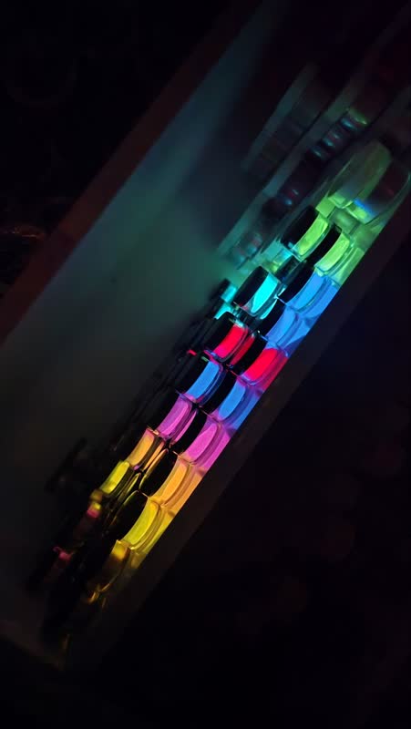 رنگ پودری شبتاب