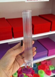 قالب پلی‌کربنات قلمی شیاردار