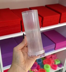 قالب پلی‌کربنات استوانه شیاردار