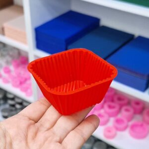 کاپ کیک مربعی